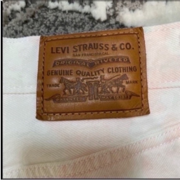 Levi’s Premium High-Rise Deconstructed Skirt Size 26 - Picture 4 of 7